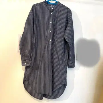 무인양품 셔츠 원피스 코튼 여성 M