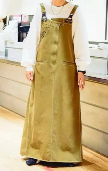 [be with M] 미사요 밀리콜레서스 원피스 카키(78)M