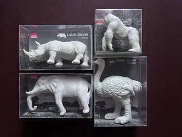 다이소 THE ZOO 애니멀 지우개 코끼리 코끼리 엘리펀트 피규어