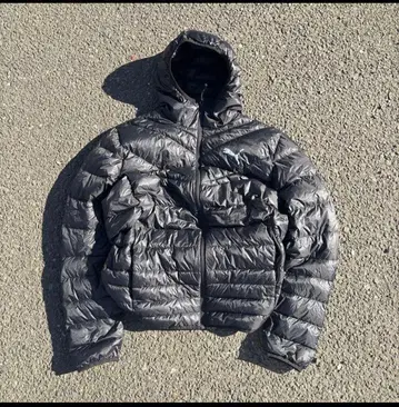 Puma 알파인 다운 후드티 tec y2k 크롭