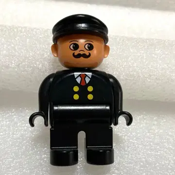 LEGO duplo 레고 듀플로 피그 차장 운전수 레트로