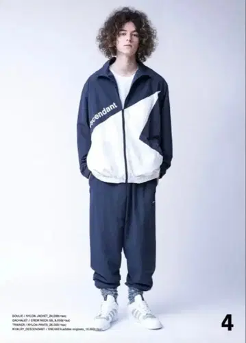 DESCENDANT 나일론 자켓