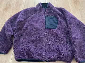 SHIPS 플리스 자켓 보라색 사이즈