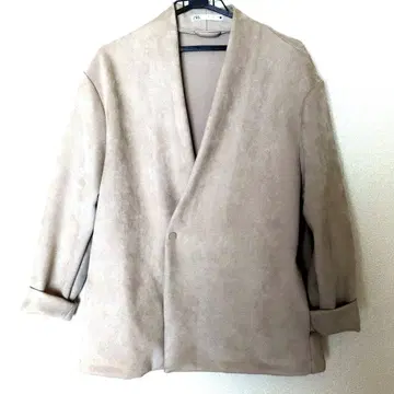 ZARA 베이지 노카라 코트 프리 사이즈