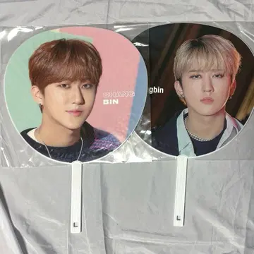 straykids 부채 창빈 2장 세트 스키즈