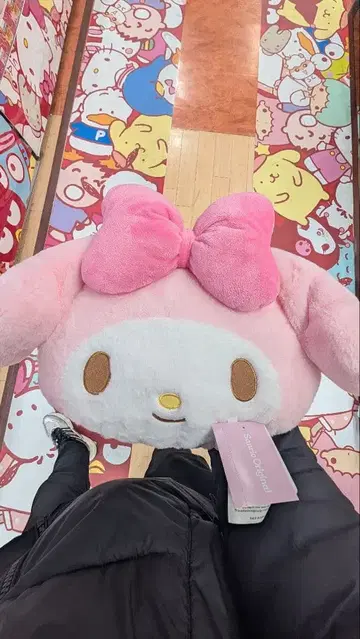 마이멜로디 헬로키티 쿠션