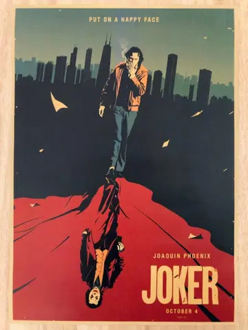 [ Put on a happy face ] 조커 A3 포스터