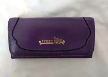 ANNA SUI 퍼플 장지갑 미사용