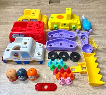 호빵맨 일하는 탈것 조립 DIY