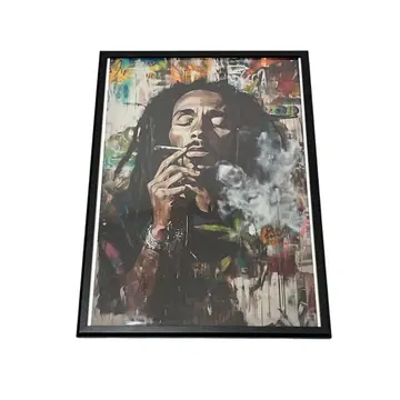 [액자 포함] A2 포스터 밥 말리 1