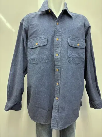 FIELD&STREAM 데님풍 블루 빈티지 셔츠