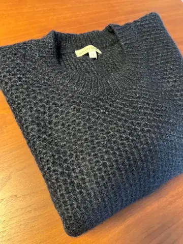 로베르토 콜리나 이탈리아제 모헤어 다크 네이비 니트 M