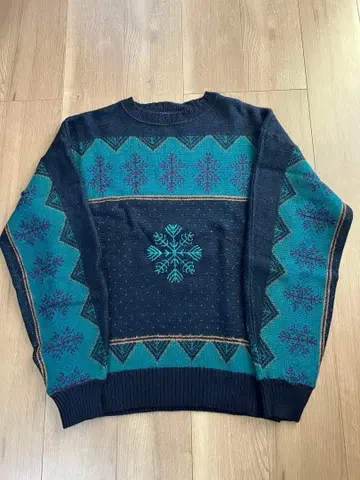 pendleton 70s 울 니트 USA제