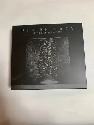 DIR EN GREY VESTIGE OF SCRATCHES CD 초회반