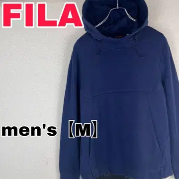 Z407 [FILA] 후드 맨투맨 [남성용 M] 네이비
