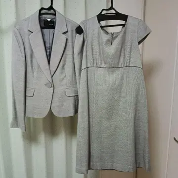 그레이 원피스 수트 자켓 포함 사이즈 2