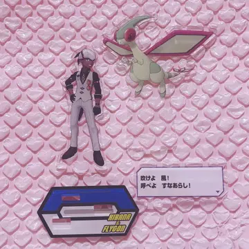 포켓몬 마스터즈ex 버디즈 대사 아크릴 스탠드 키바나 플라이곤