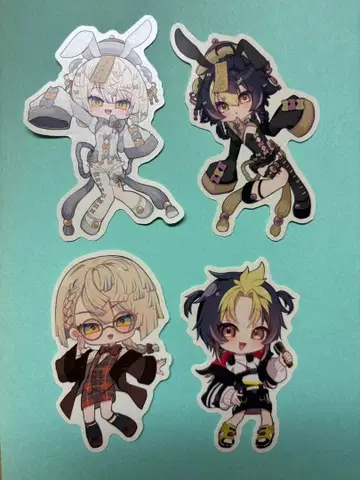 니지산지 히바치 마나 이나미 라이 자분 스티커