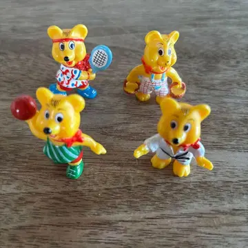 하리보 베어 HARIBO 미니 피규어 4개 세트