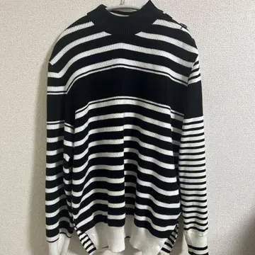 sacai 니트 스웨터 숄더 버튼