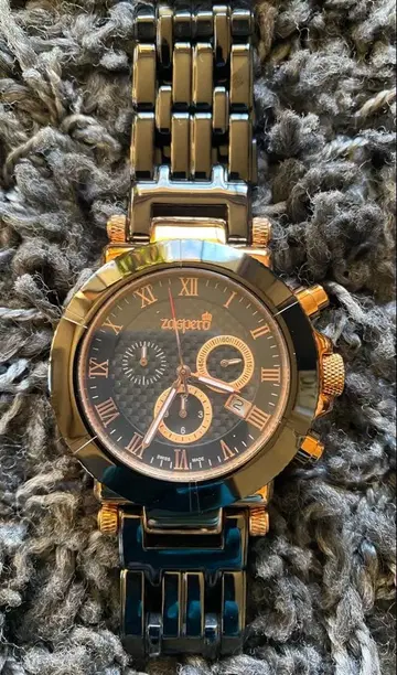 ZASPERO 오토 쿼츠 크로노그래프 MG305-11 한류 스타 애용