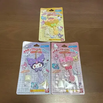 산리오 롤리팝 캔디 참 헬로키티 폼폼푸딩 쿠로미