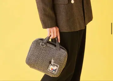 미개봉 새상품 비오는날 파밀리아 백 파우치 포쉬 그레이