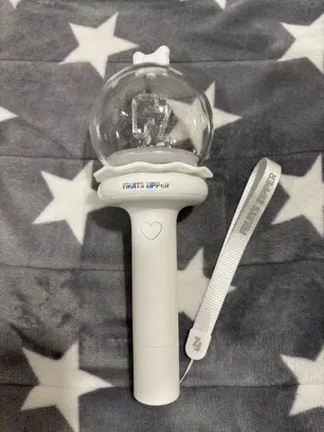 FRUITS ZIPPER 응원봉 화이트