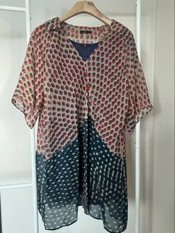 [ 새상품급 무료배송 ] io H.P FRANCE 도트 무늬 원피스