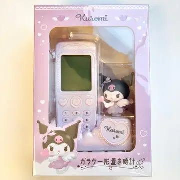쿠로미 산리오 폴더폰형 탁상시계