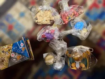 드래곤 퀘스트 몬스터 키체인 전 10종 중 6종 세트 미개봉품