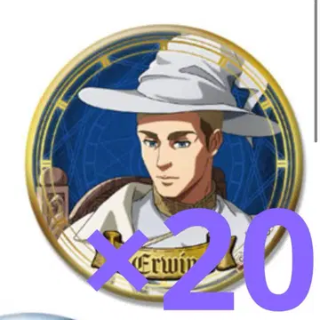 진격의 거인 엘빈 라메키라 캔뱃지 컬렉션 마법사 style 20개