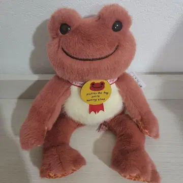 개구리 피클스 마르쉐 한정판 스마일 베이킹 빈 인형 체리 파이