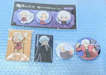 도쿄 리벤저스 쿠로카와 이자나 아크릴 블록 캔뱃지 클리어 카드