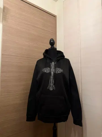 y2k 블랙 후드 부착 후드티 속기모