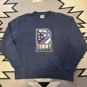 TOMMY JEANS 네이비 트레이닝복 L 사이즈