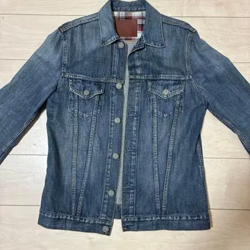 다크 블루 데님 자켓