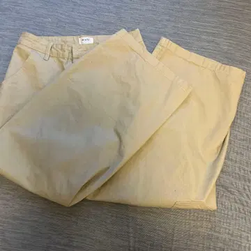 muff 베이지 와이드 팬츠 L 사이즈