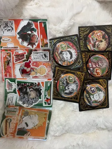 히로아카 바쿠고 카츠키 생일 캔뱃지 아크릴 스탠드