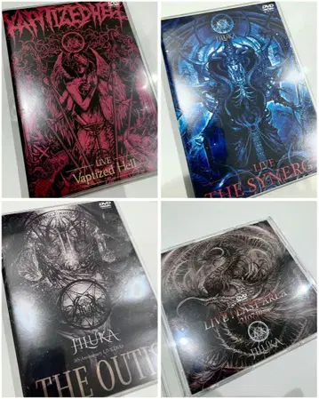 JILUKA 라이브 DVD 4점 세트