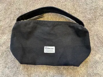 새상품급 ORCIVAL 오르치발 핸드백 OR-H0252 코튼 블랙