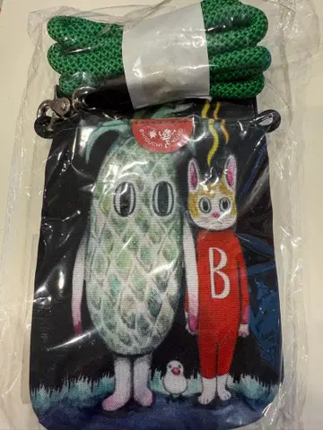 장기회관 기의 소리 x 히구치 유코 씨 사코슈 파인애플전 파우치