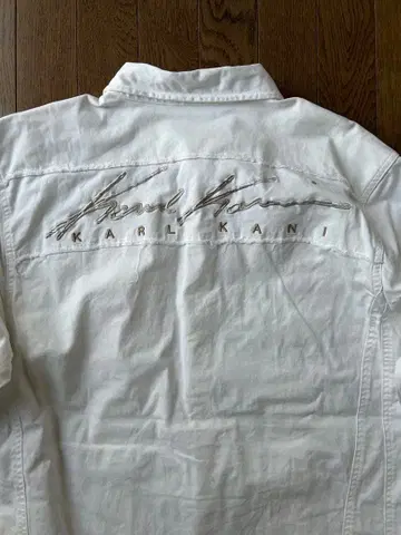 칼카니 화이트 셔츠 코튼 XL 상당