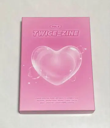 본국 한정판 TWICE ONCE 4기 팬클럽 혜택 TWICE-ZINE