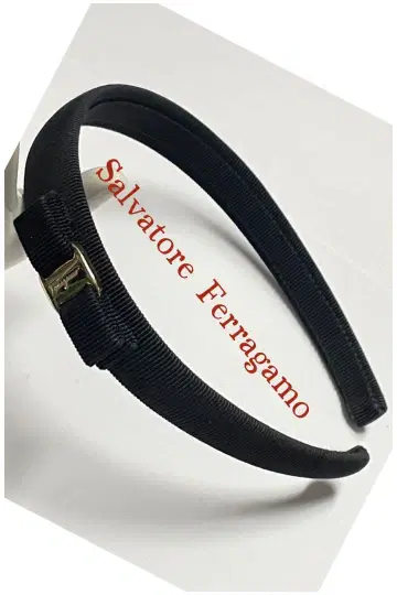 [ 고품질 ] Salvatore Ferragamo 페라가모 머리띠