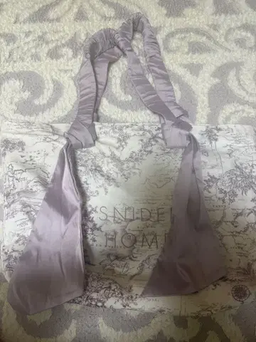 snidel home 캠퍼스 토트 BIG