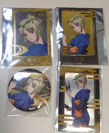 난자타운 은혼 요시와라 대염상 츠키요미 캔뱃지 구매 혜택 사진풍 카드