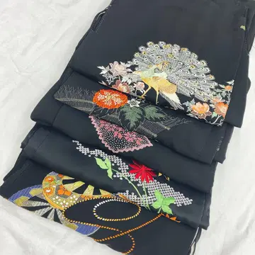 6475 블랙 겉옷 모음 세트 리메이크 자수 공작 어서차