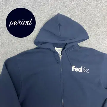 P2784 90s 리 페덱스 맨투맨 지퍼 후드티 기업