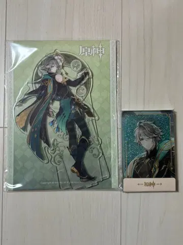 원신 알하이탐 아크릴 스탠드 아크릴 블록 미개봉 새상품 공식